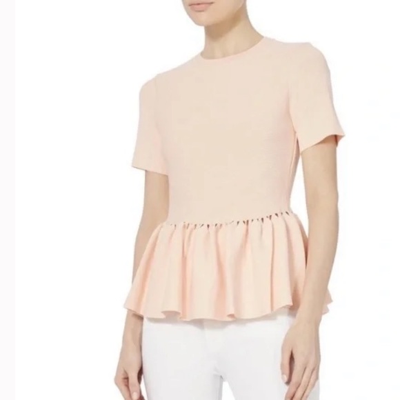 Jonathan Simkhai light pink peplum XS - Picture 3 of 7